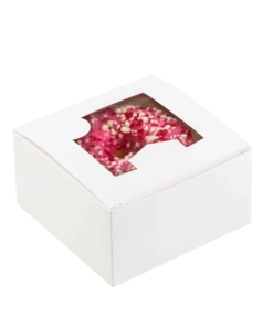 Single Donut Box with Window
